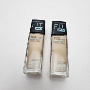 Maybelline fit me foundation Matte poreless